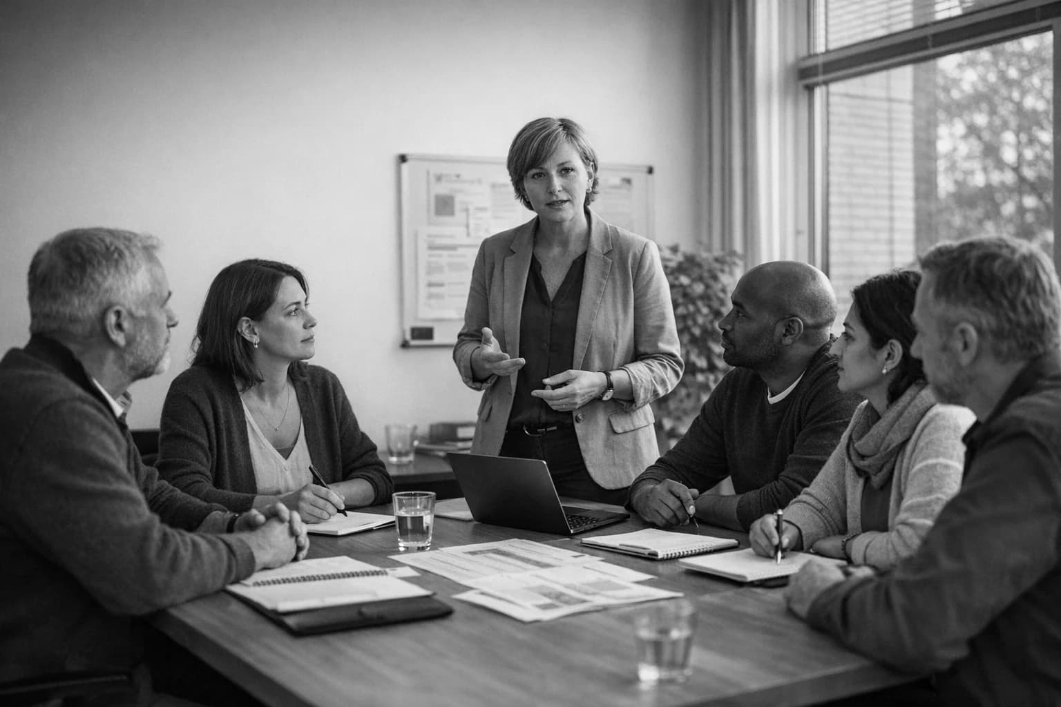 SOCO professionals reviewing impact pathways